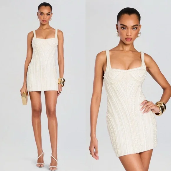 Retrofete Elaina Pearl Dress size XS $1598 - Picture 1 of 16